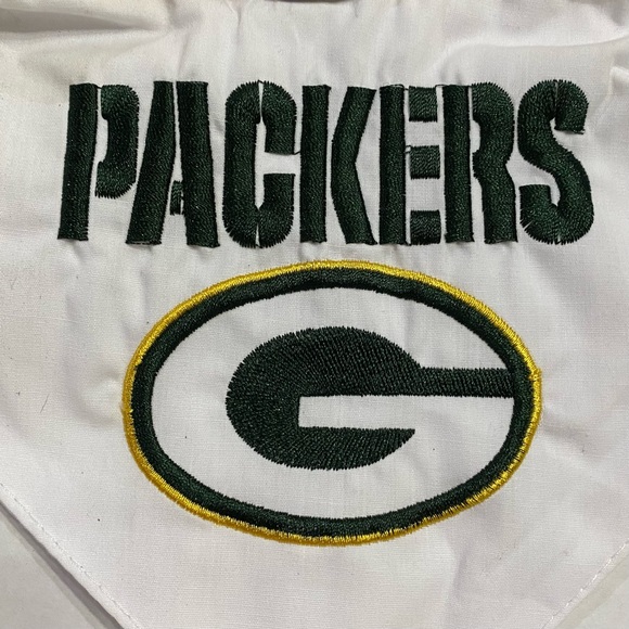 โ๏ธSOLDโ๏ธ๐HP๐๐Pets First, NFL,Green Bay Packers, Reflective Dog Collar & Leash - Picture 5 of 14